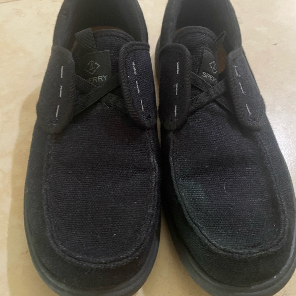 Sperry Men's Black Boat Shoes